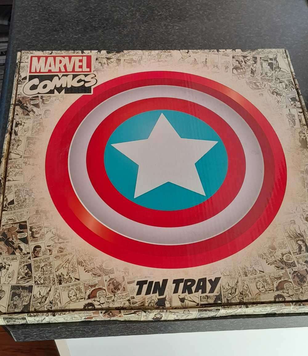 Captain America drinks tray