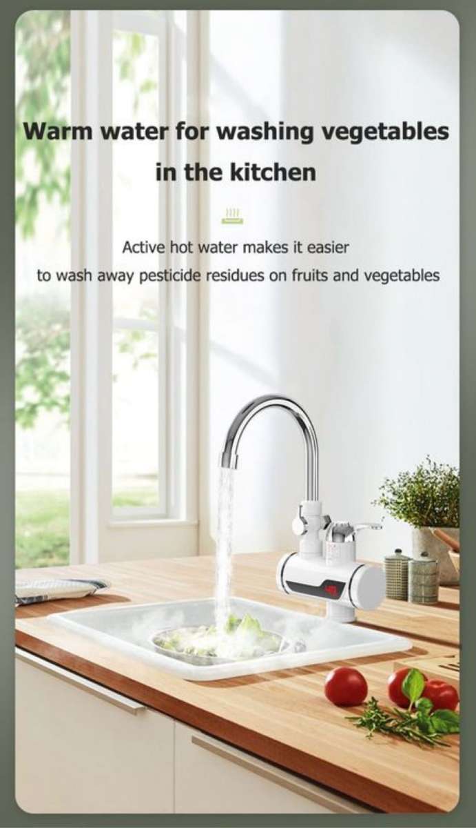 Instantaneous Hot Water Shower with Faucet