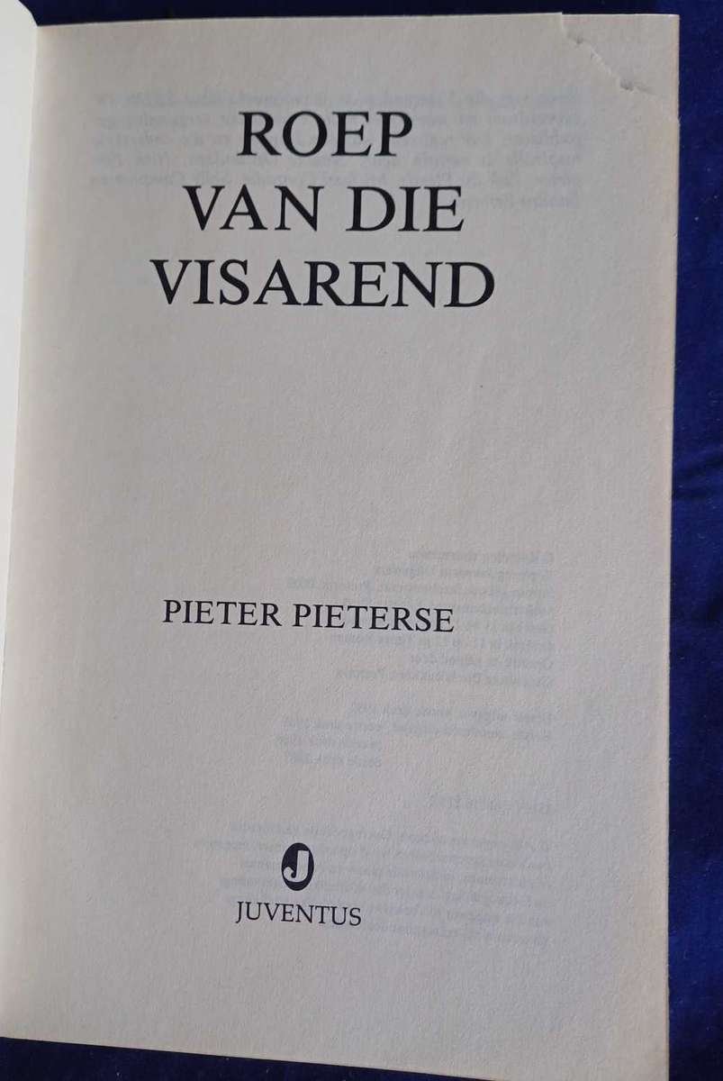 Roep van die visarend deur Pieter Pieterse