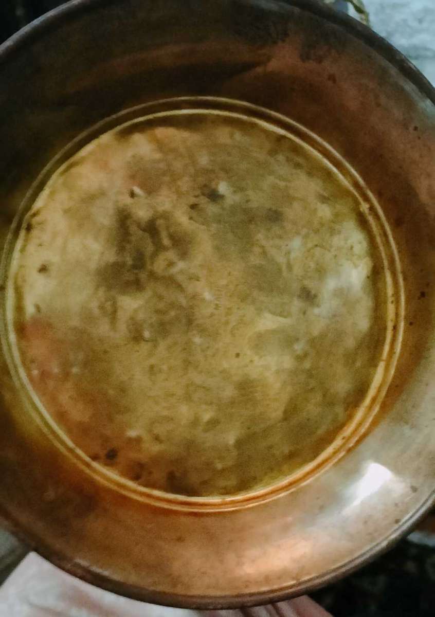 Antique Victorian Copper & Brass Helmut Coal Bucket