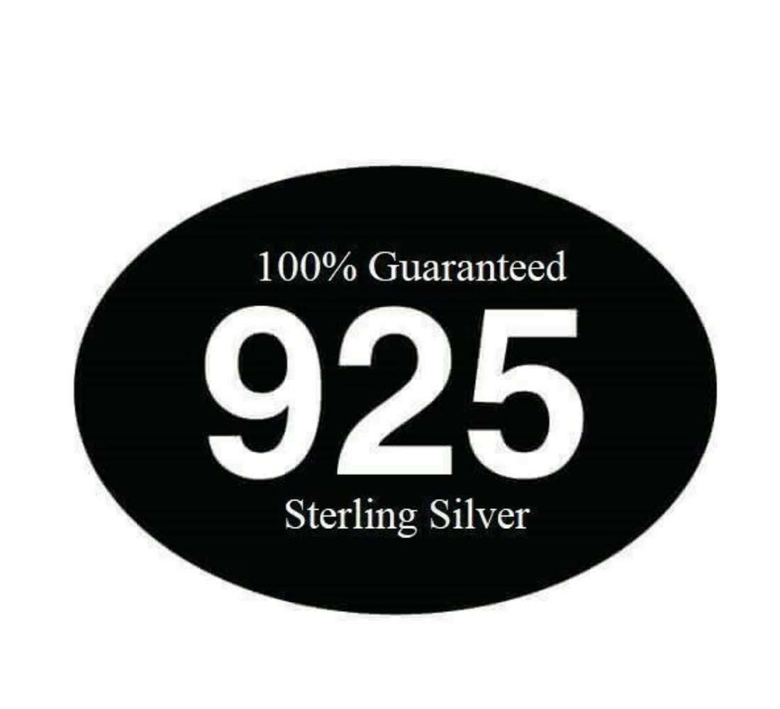 925 Sterling Silver Vintage Ring, Beautiful Big Blue Sone