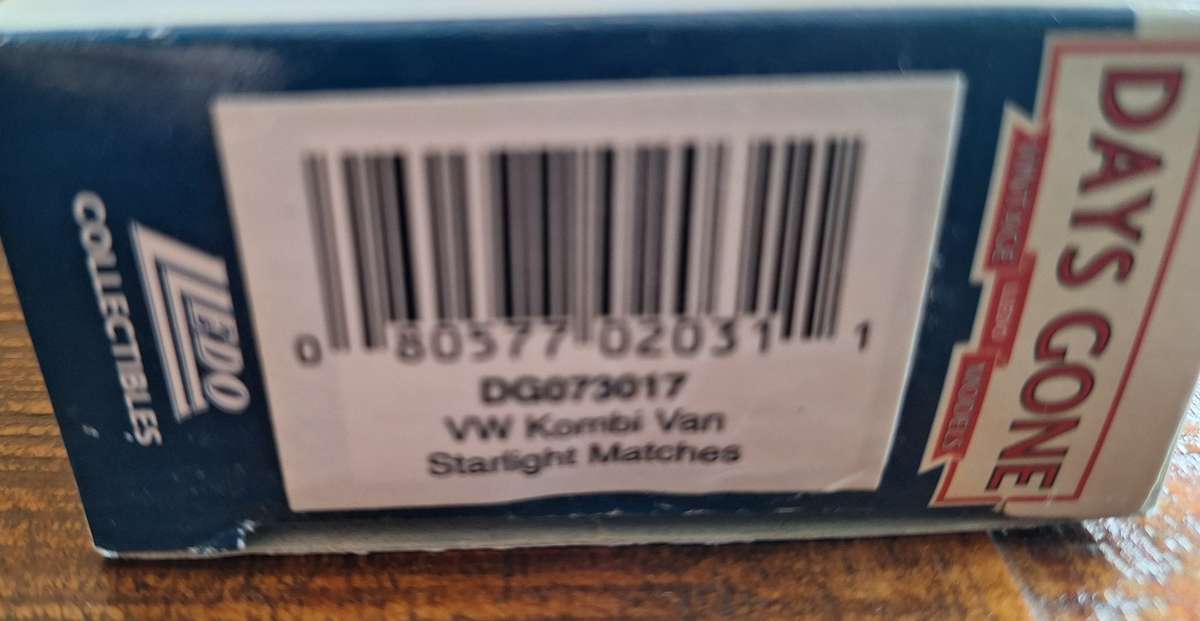 Set of 4 x Lledo Days gone Vw Camper