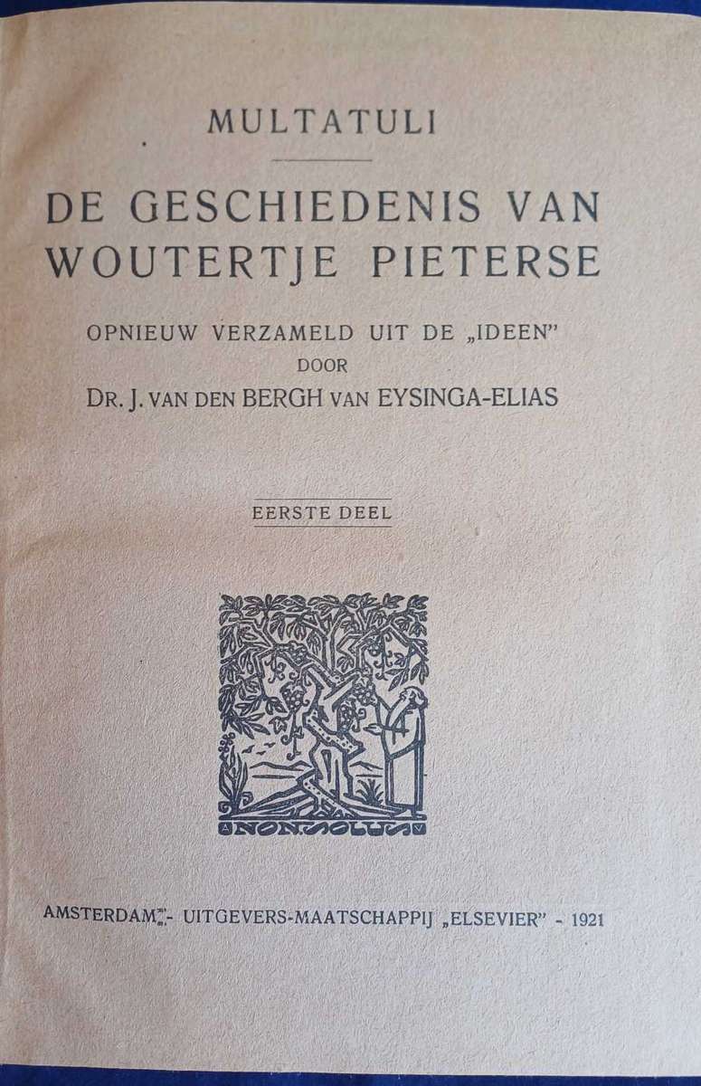 De geschiedenis van Woutertje Pieterse 1921