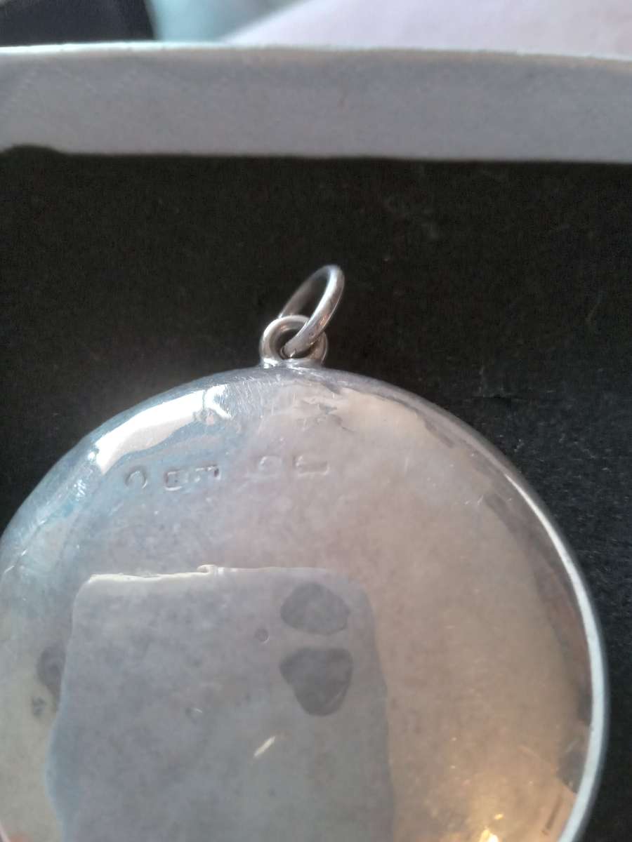 Vintage Art Deco Hallmarked Silver And Guilloche Enamel Powder Compact