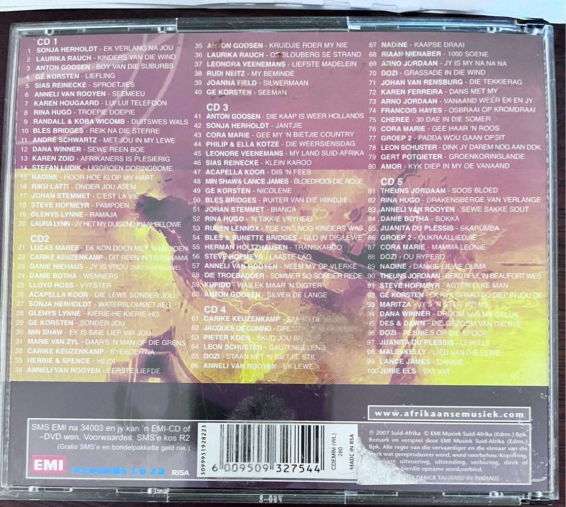 100 Oorspronklike Afrikaanse Treffers Vol. 1 - CDEMIM (WL) 280