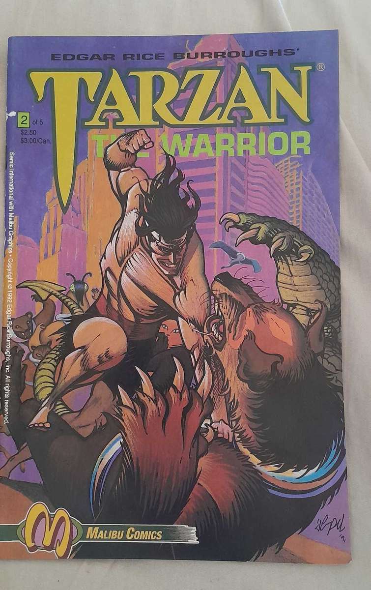 Tarzan the Warrior comic