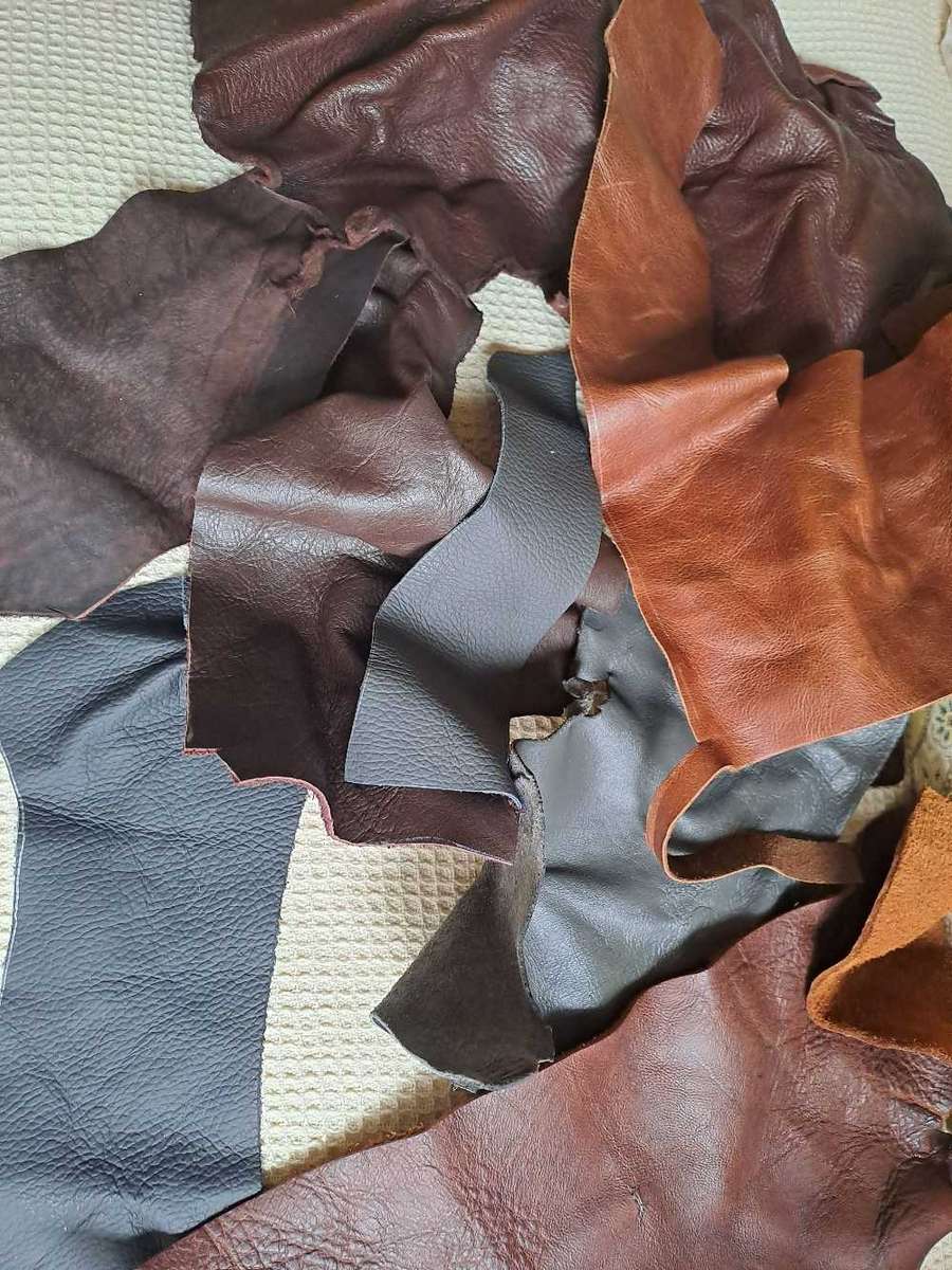 Leather offcuts - per kilogram