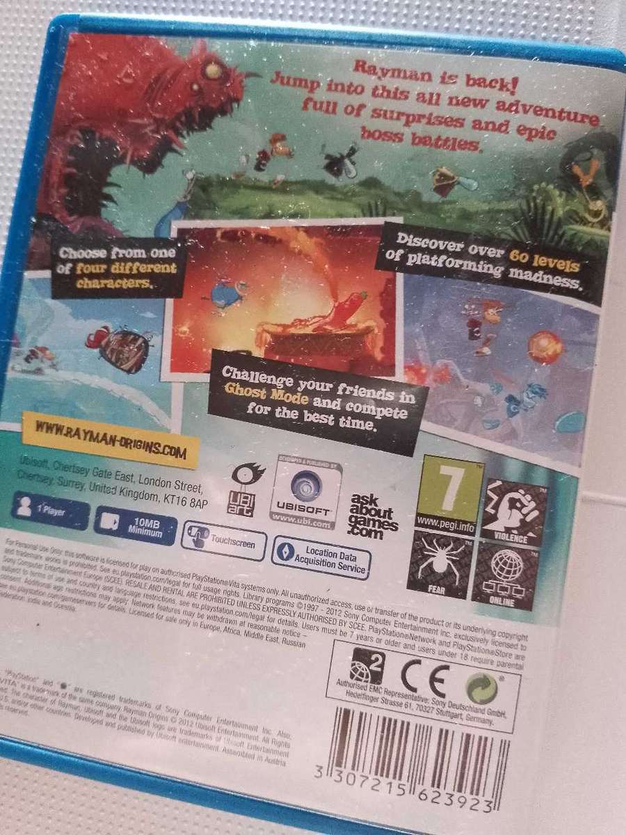 Rayman Origins for PSVita CIB