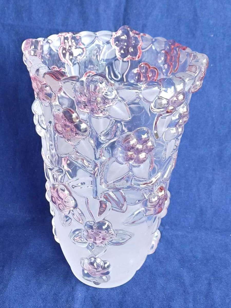 Walther glass vase