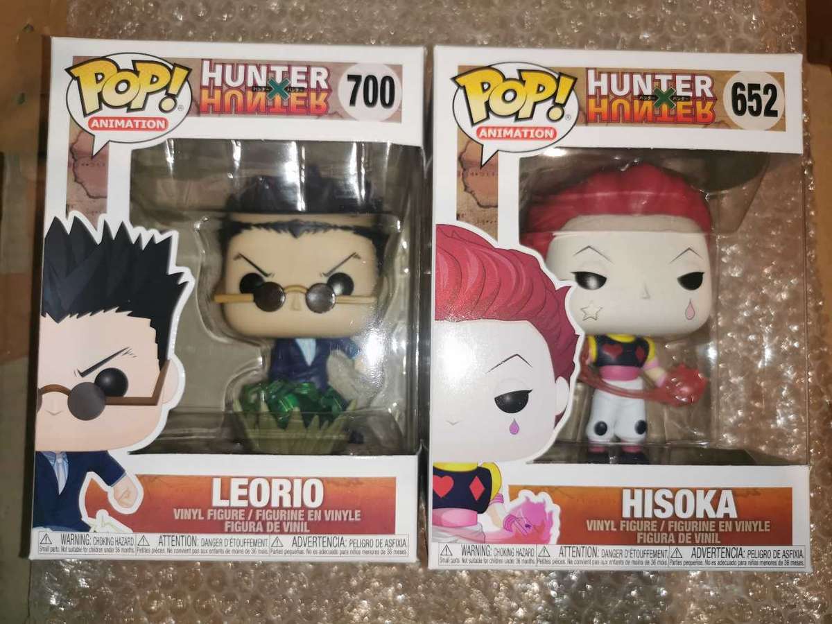 Hunter x hunter funko pop bundle, Hisoka & Leorio