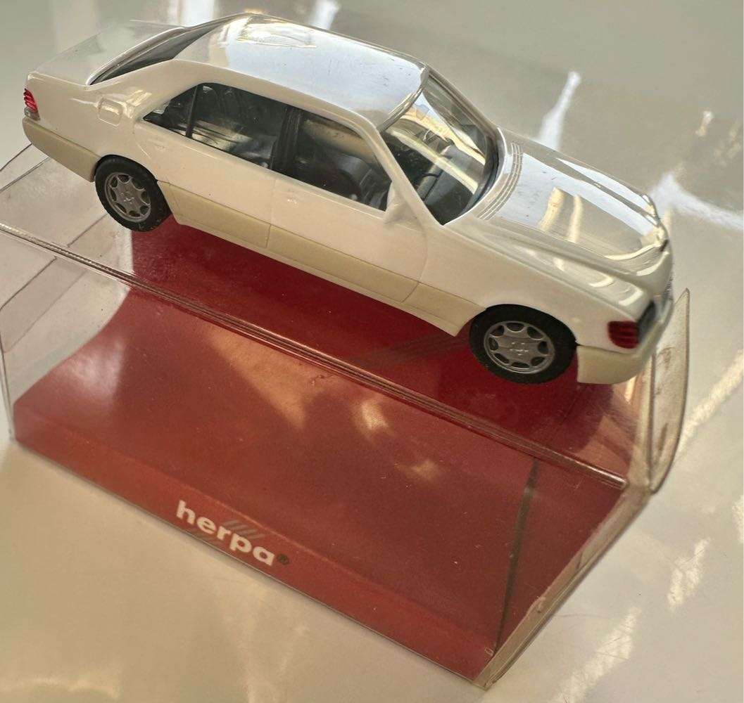 2x VINTAGE MERCEDES CARS - HERPA  - BRAND NEW CONDITION