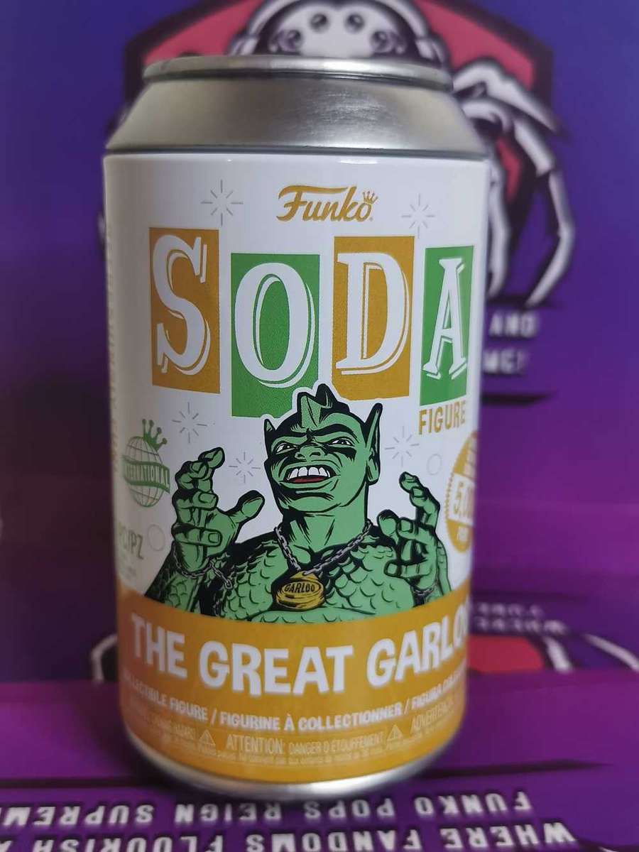 GARLOO - LIMITED EDITION FUNKO SODA FIGURINE AND COLLECTIBLE CAN