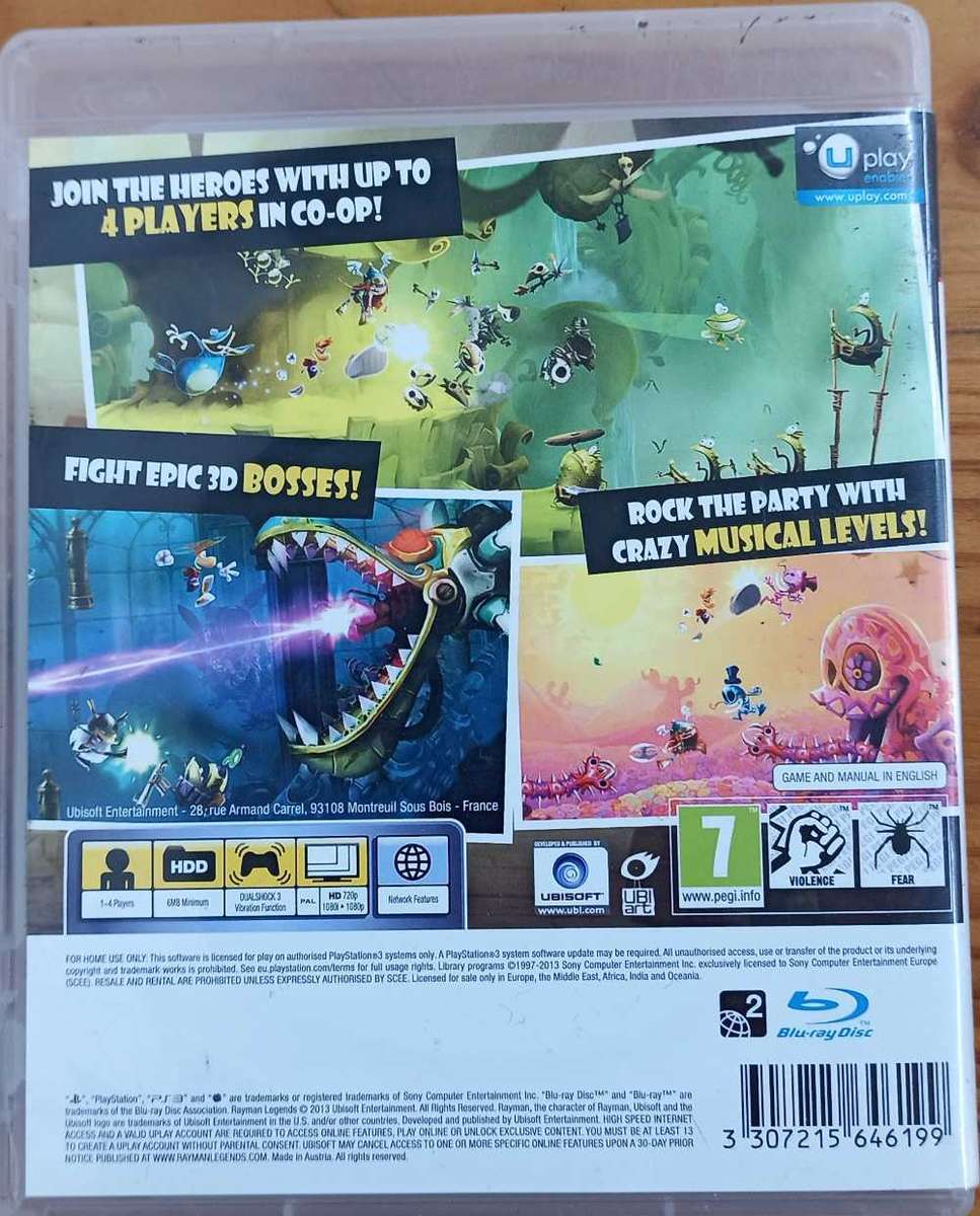 Rayman Legends for PS3
