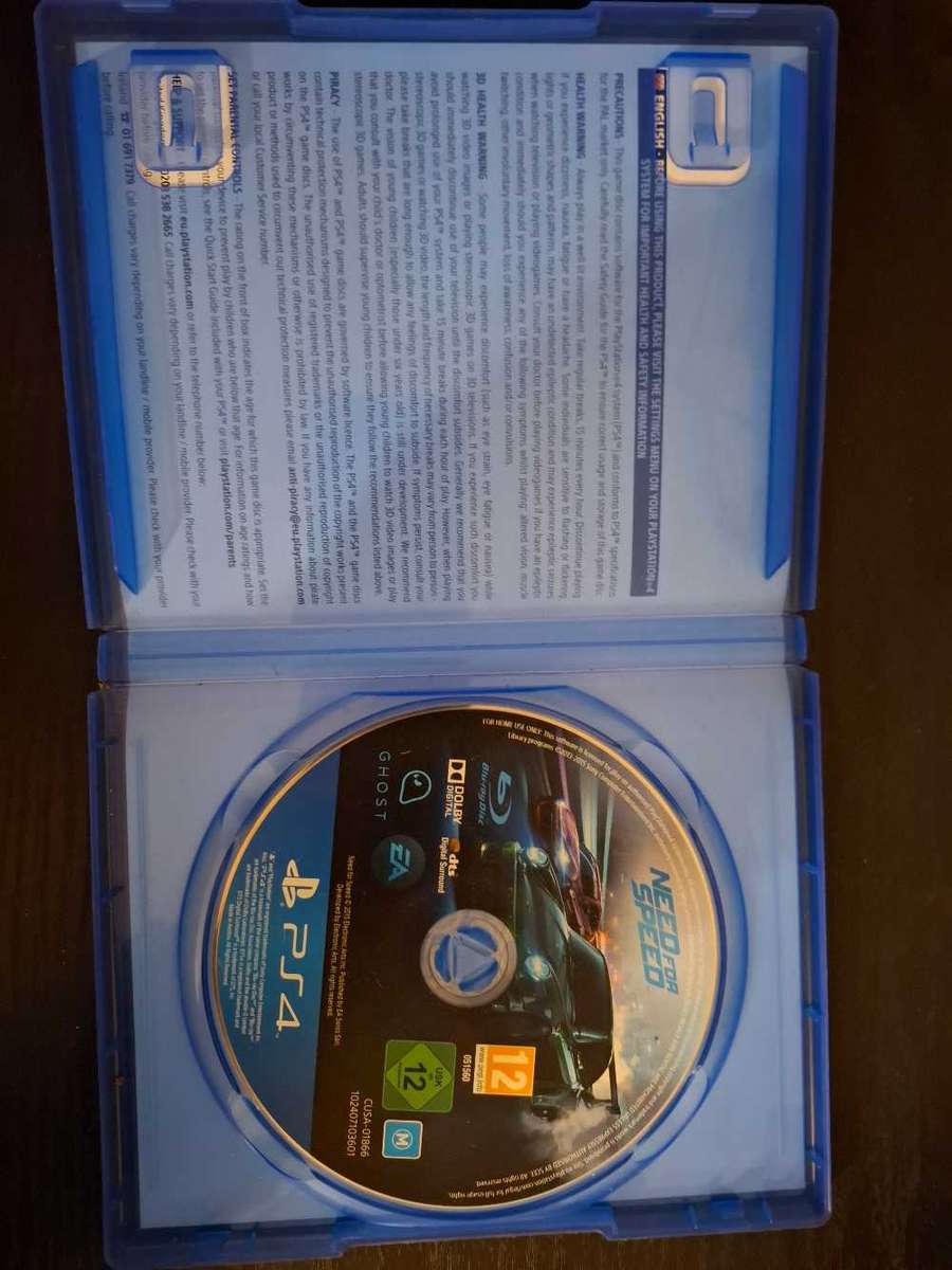 Need for speed ps4