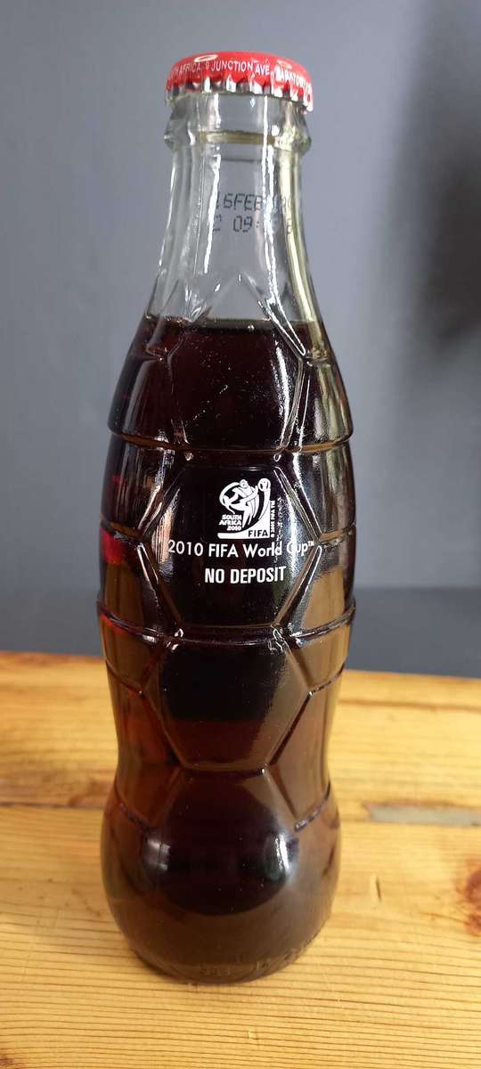 Coca-Cola sealed Fifa 2010 bottle limited edition