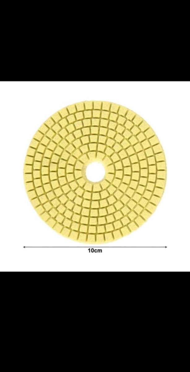 10pcs 4 Inch Diamond Polishing Pads Set Wet Dry Polishing Pad Kit