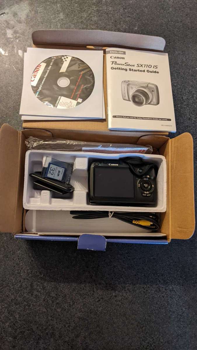 Canon Power shot SX110 IS camera