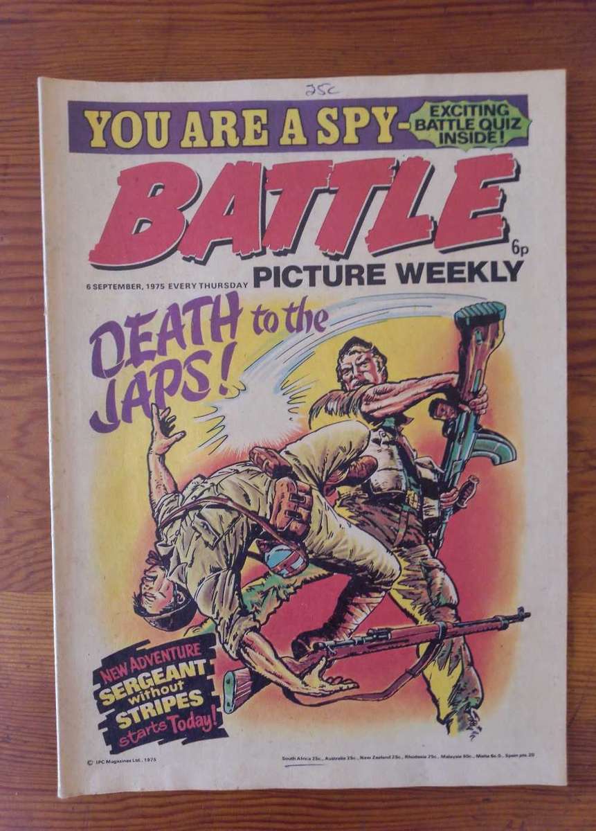 Battle Picture Weekly 6 September 1975