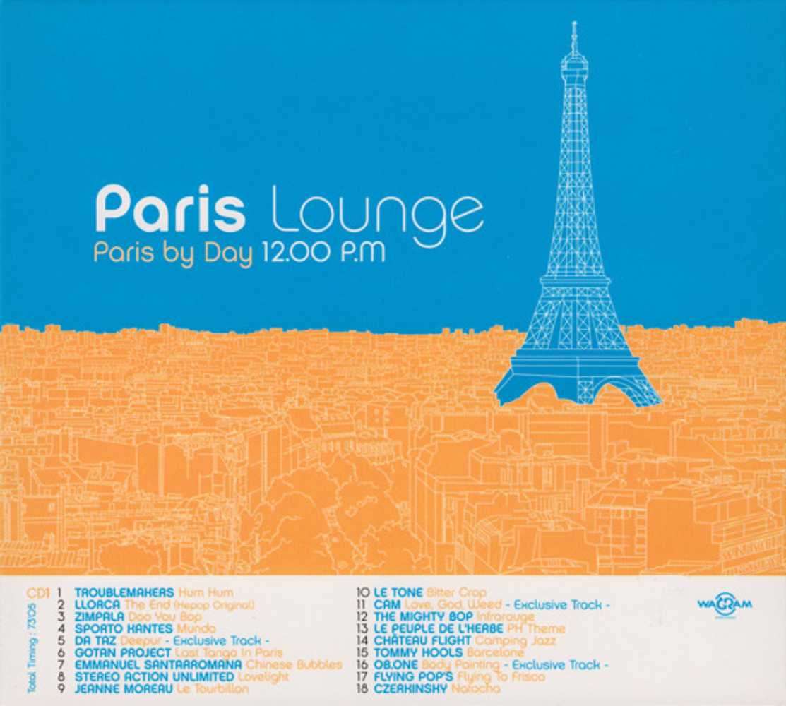 Paris Lounge (2001, CD)