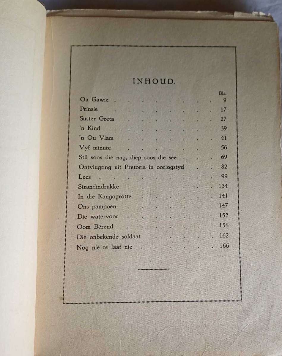 Ou Gawie en ander verhale en sketse deur Jan FE Celliers