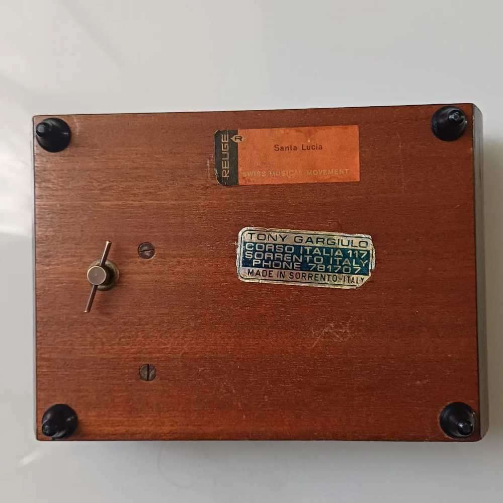 Vintage Italian "Reuge" Cigarette Music Box