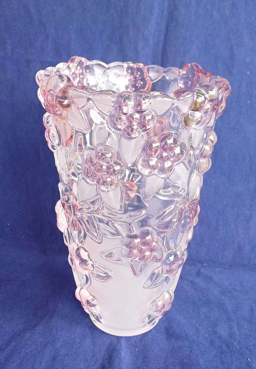 Walther glass vase