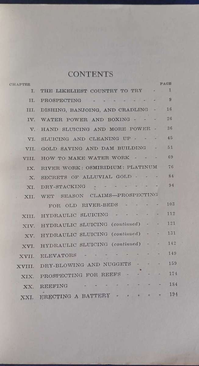Prospecting for gold 1946