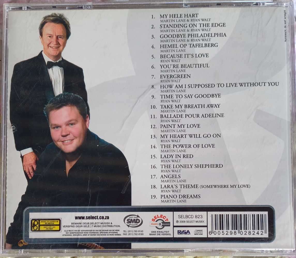 Martin Lane & Ryan Walt - Ons beste treffers cd