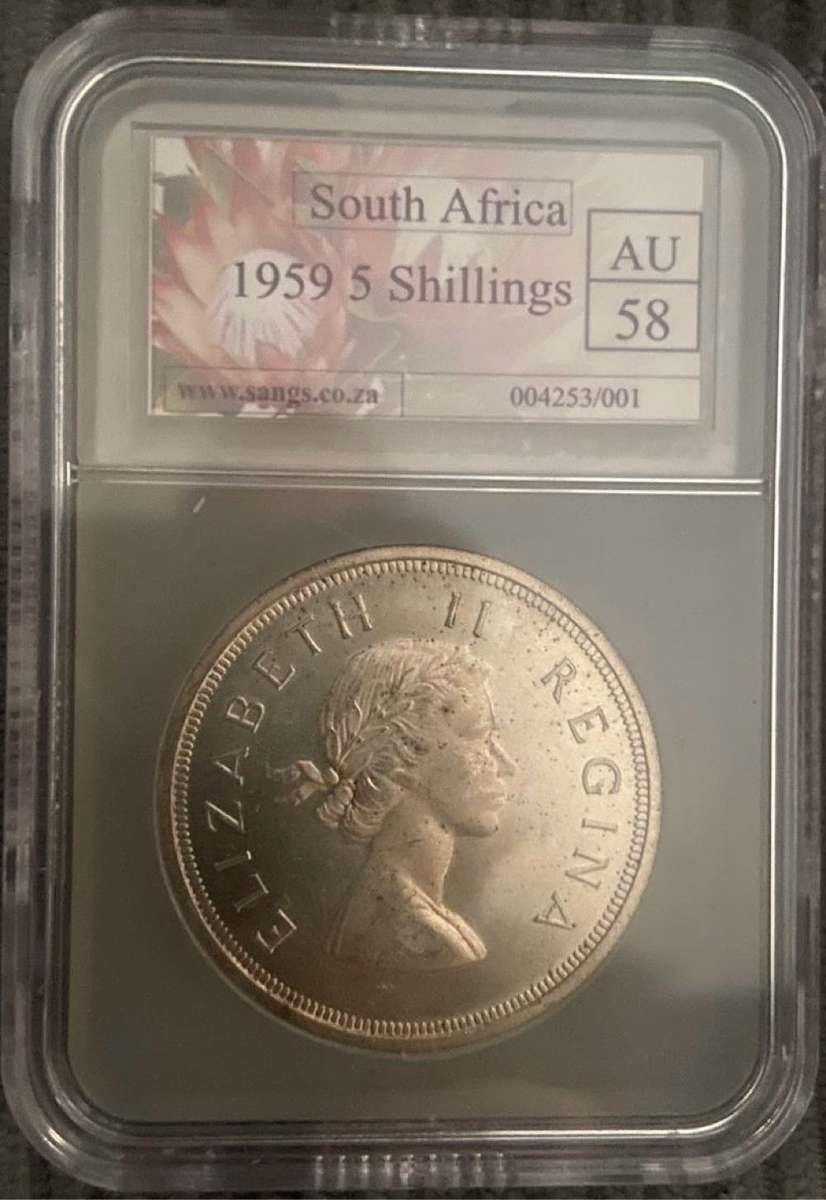 1959 South Africa Five Shilling