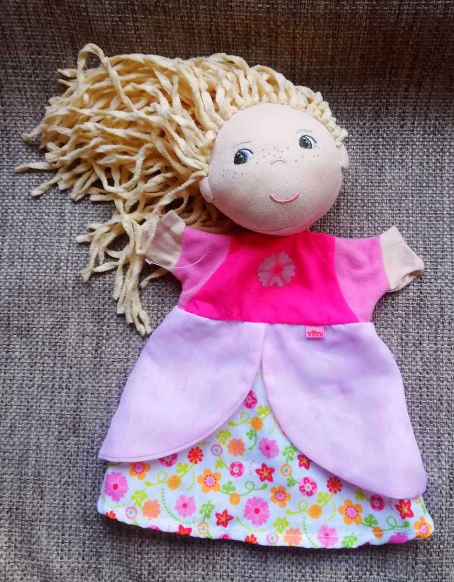 HABA Hand Puppet Princess, Theatre Kasperle Theatre Toy Figure.