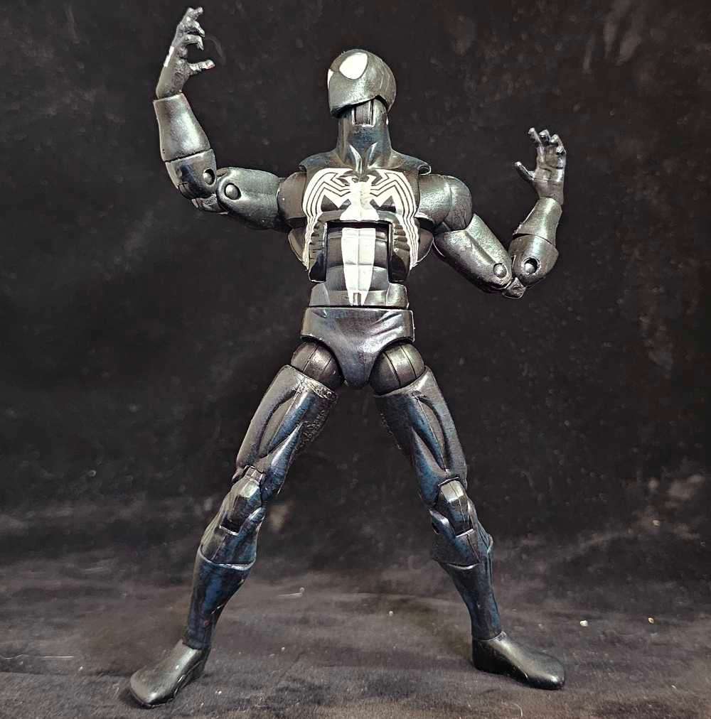 2007 Hasbro Marvel Legends black suit Spider-Man