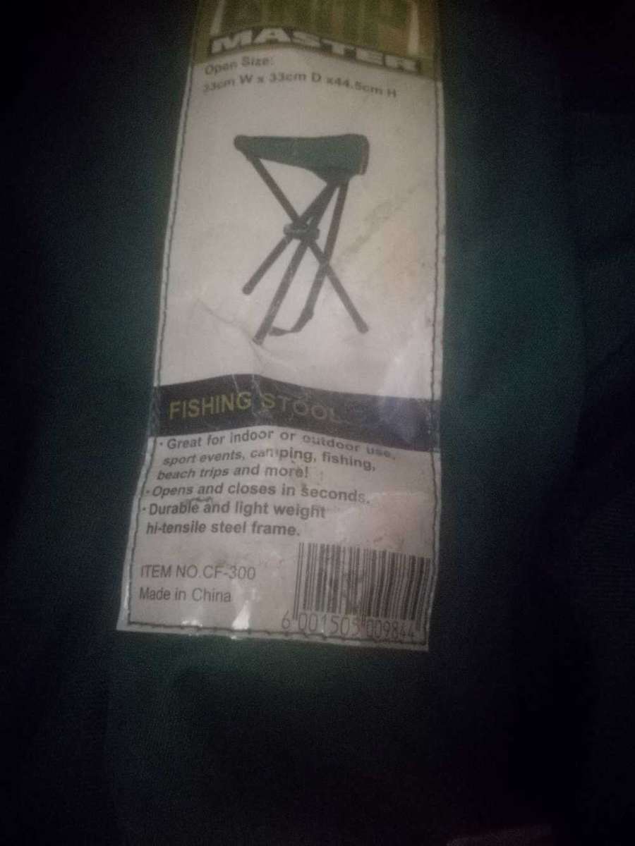 3 legged camping stool by camp master