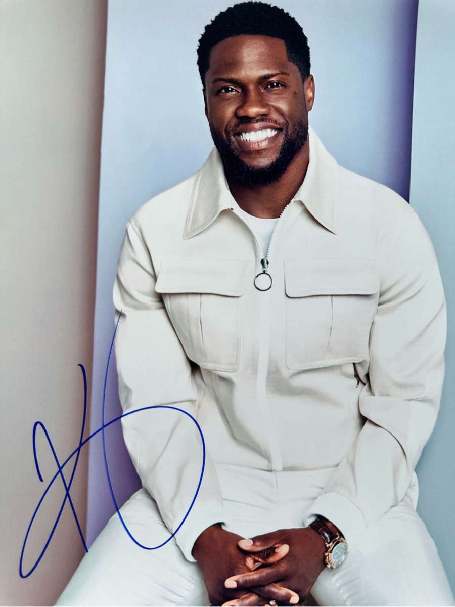 KEVIN HART -  AUTHENTIC AUTOGRAPH - 100% ORIGINAL