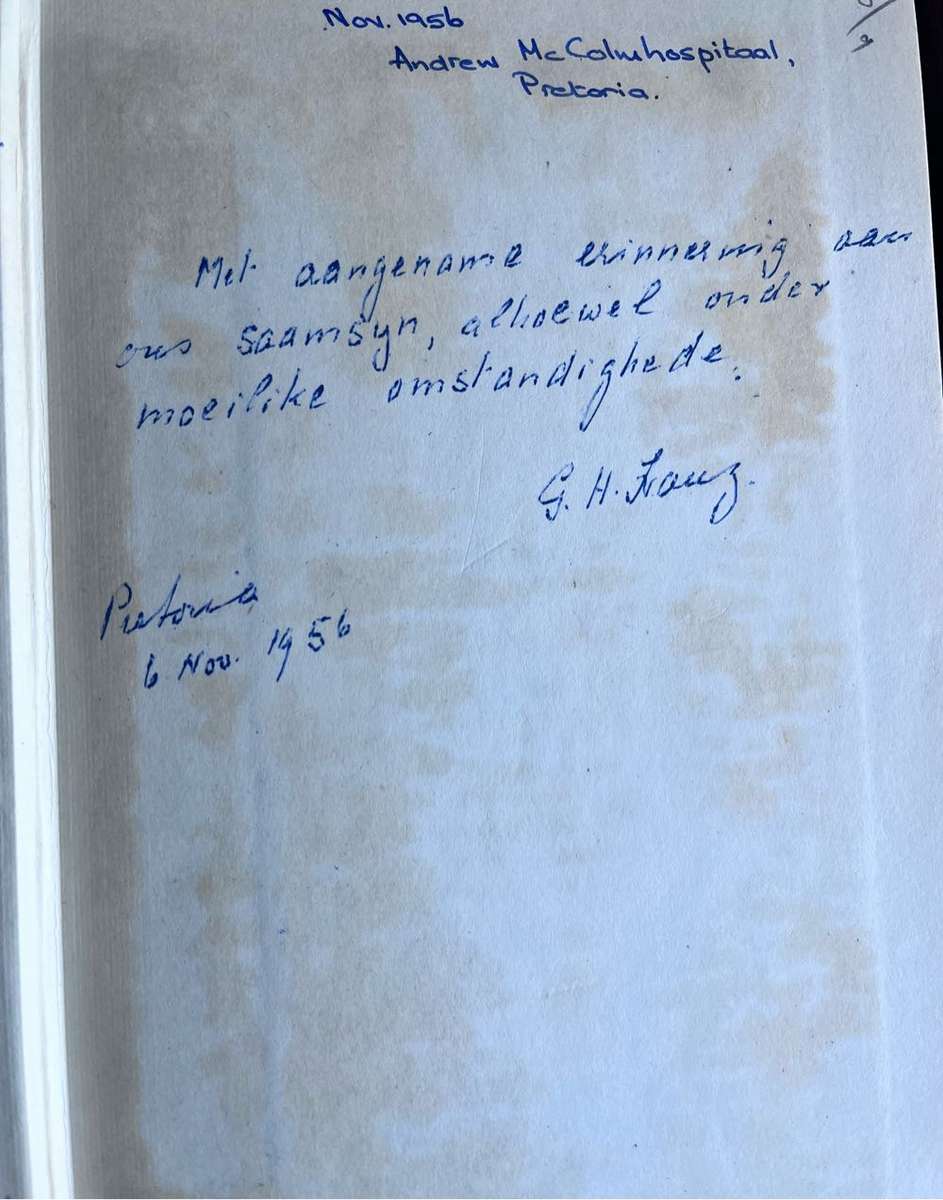 Moeder Poulin - autographed by GH Franz