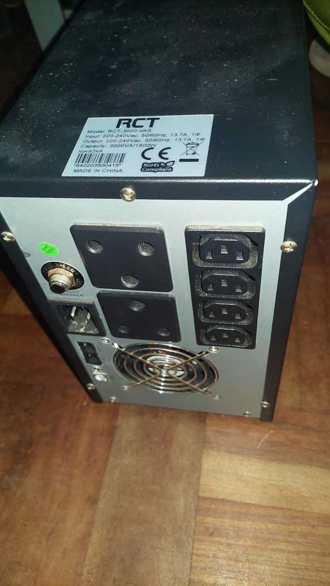 RCT 3000va /1800w UPS