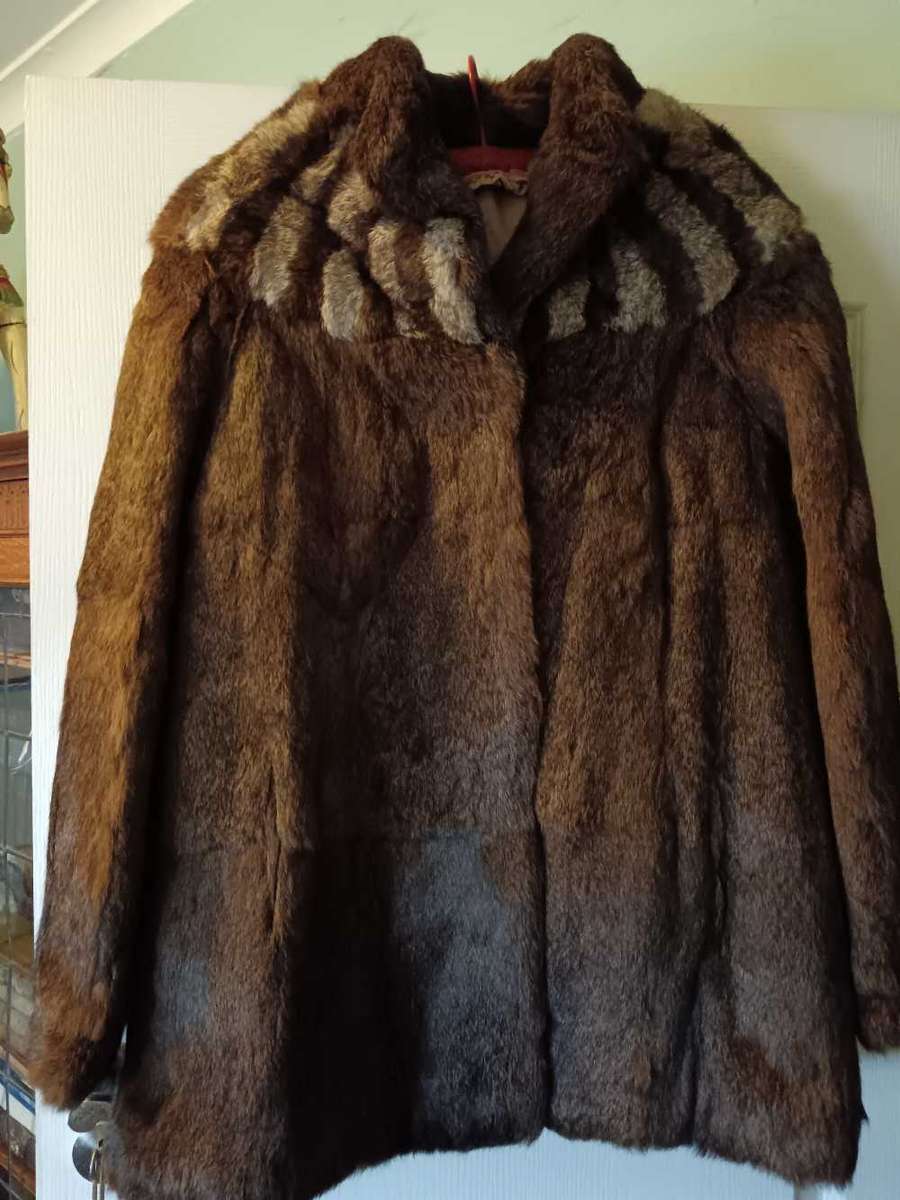 Vintage Mink 2 Tone Fur Jacket Made in Germany - Relisted Due to Non payment