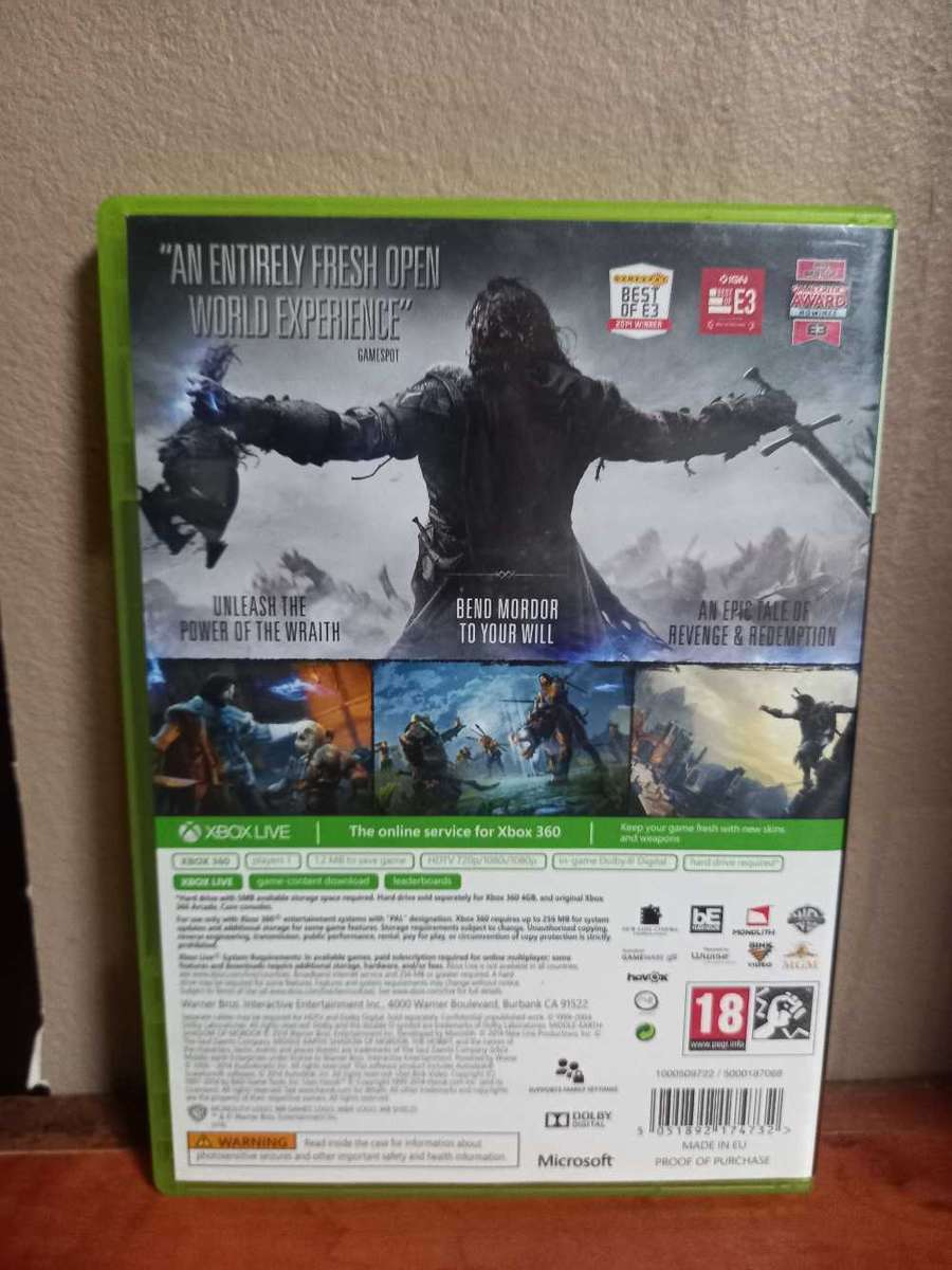 Middle Earth Shadow Of Mordor