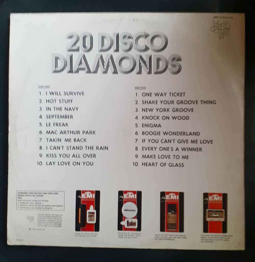 20 Disco Diamonds LP Vinyl Record