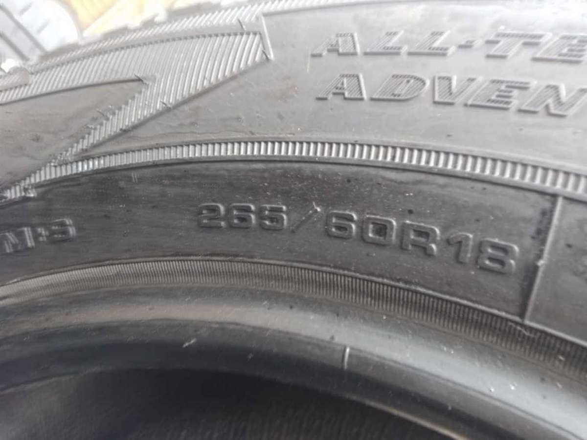 265/60/18 Goodyear Wranglar AT. Great Condition