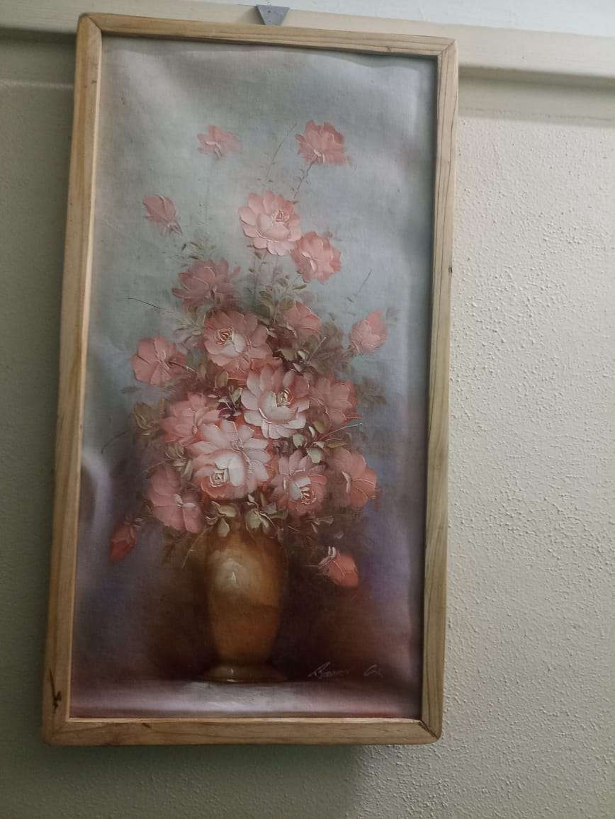 Robert Cox original oil canvas