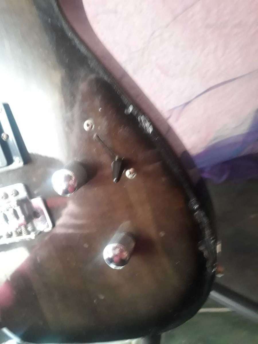 PALMER YB20100198 100% WORKING ELECTRIC GUITAR WITH BAG - STAND NOT INCLUDED!