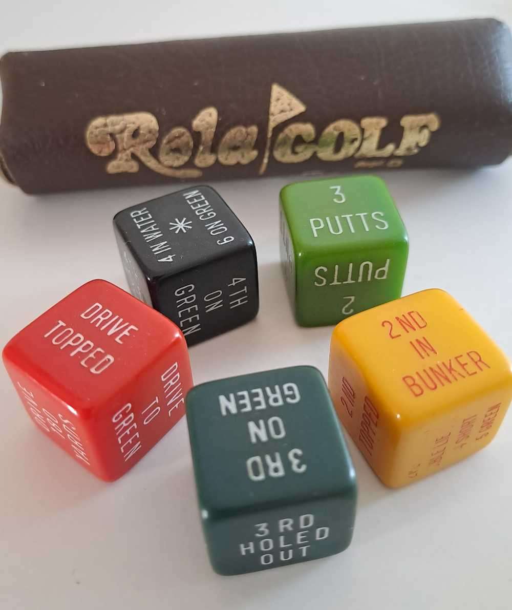 Dice collection of all colours and sizes. Some very unique pieces in wood, metal, and ceramic.