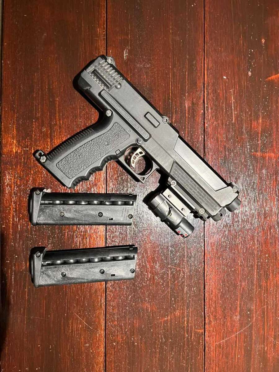 Tippman Tipx with Gamo Laser