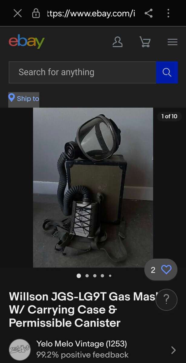 Military  gas mask