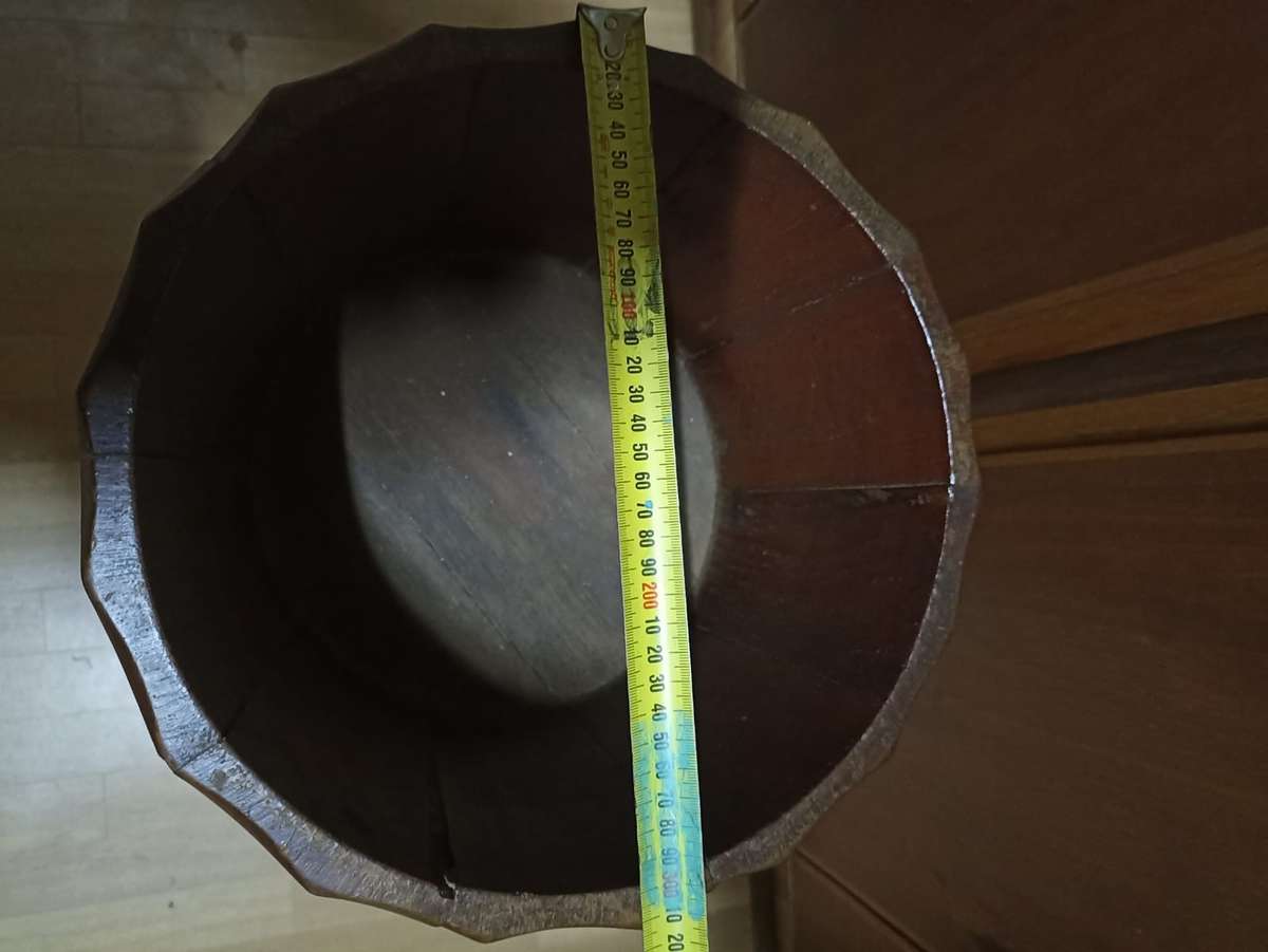 Wooden Pot plant holder with stand