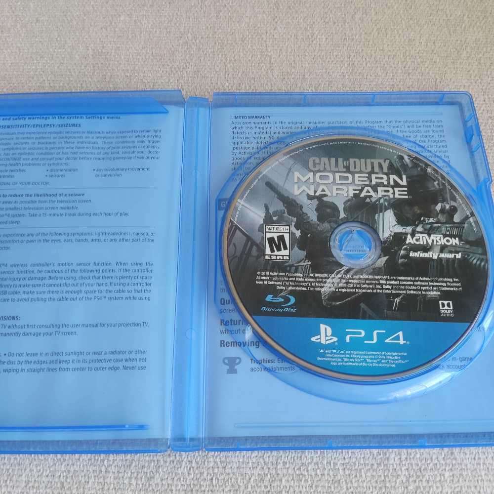 Call of Duty Modern Warfare Ps 4