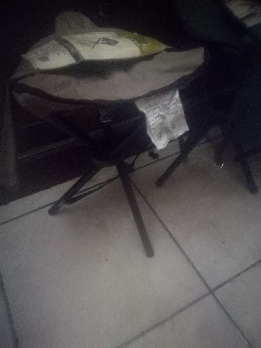 3 legged camping stool by camp master