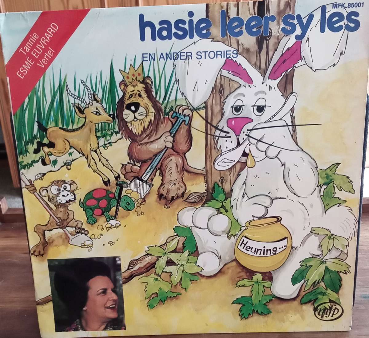 HASIE LEER SY LES - ESME EUVRARD LP VINYL RECORD AFRIKAANS