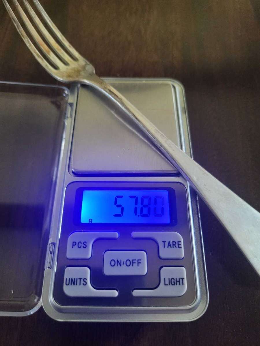 WOW Vintage 800 Silver Knife and Fork Set