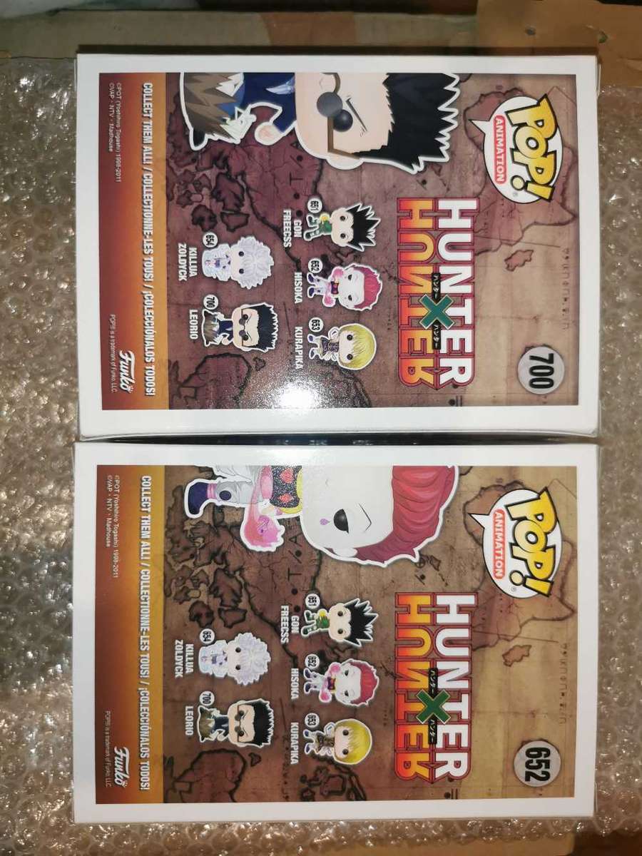 Hunter x hunter funko pop bundle, Hisoka & Leorio